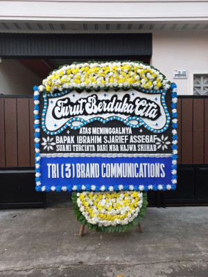 Papan Bunga Duka di Togolobe